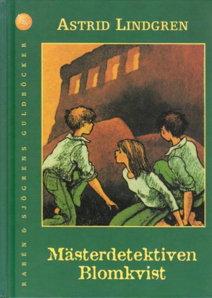 Astrid Lindgren book Swedish - Mästerdetektiven Blomkvist - used